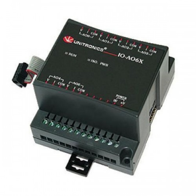 IO-AO6X Аналоговый модуль 6AO Unitronics IO-AO6X Аналоговый модуль 6AO Unitronics