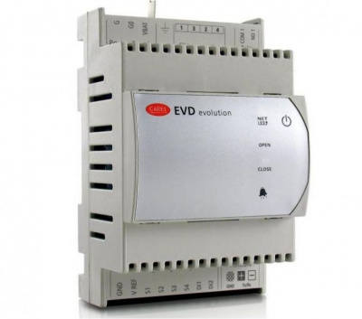 EVD0000T31 Драйвер CAREL EVD Evolution для 2-х клапанов EEV, tLAN протокол, уп. 10 шт
