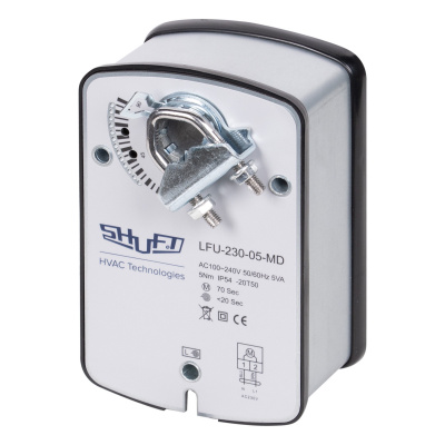 Электропривод с возвратной пружиной Shuft LFU-230-05-MD Электропривод с возвратной пружиной Shuft LFU-230-05-MD